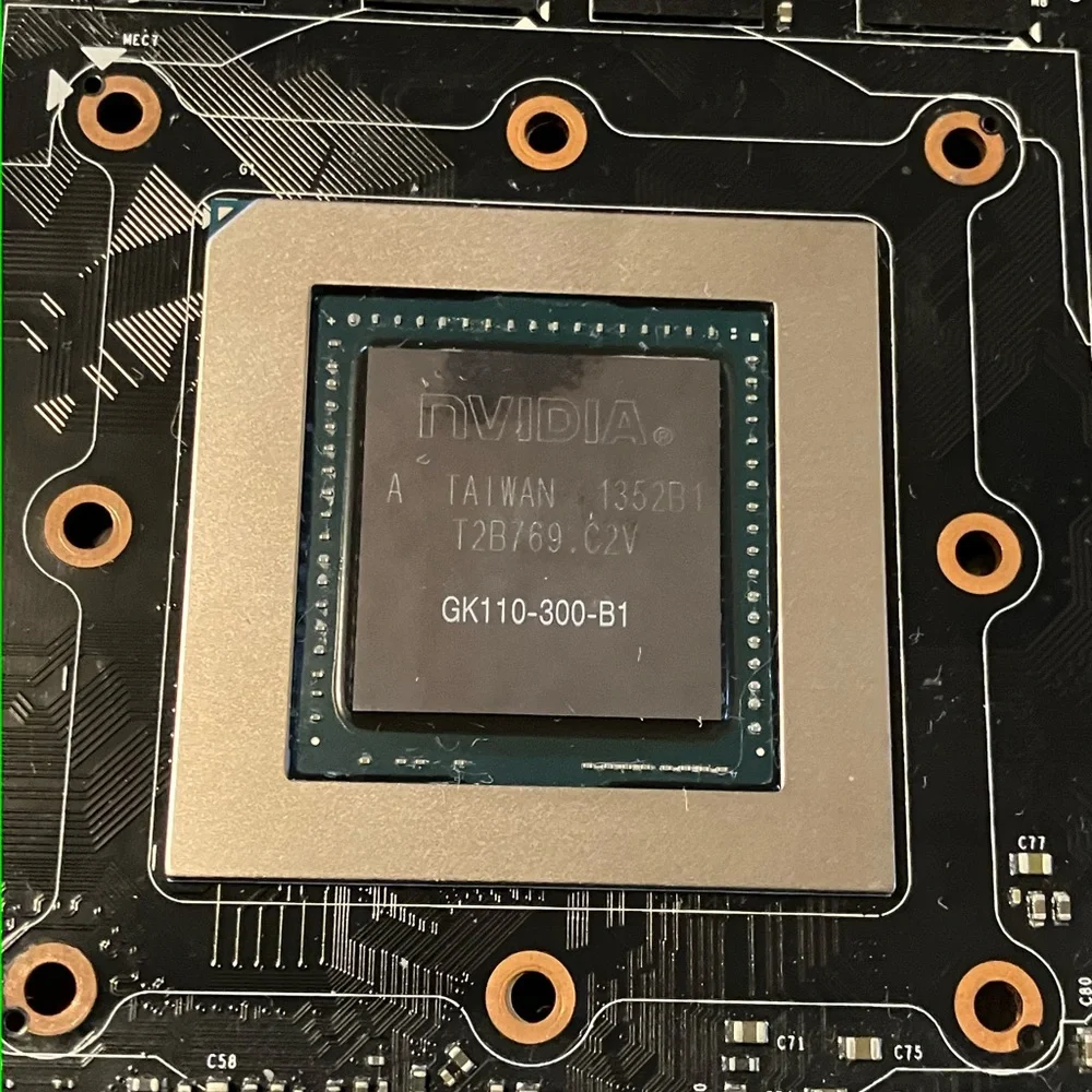 Gigabyte GeForce GTX 780 Gaming OC PCB Board